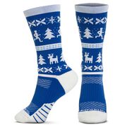 Socrates® Mid-Calf Performance Socks - Tis The Season