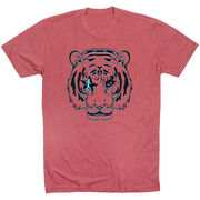 Running Short Sleeve T-Shirt - Eye Of The Tiger