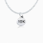 Sterling Silver 10K Oval Necklace