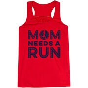 Flowy Racerback Tank Top - Mom Needs A Run