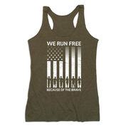 Women's Everyday Tank Top - Because of the Brave