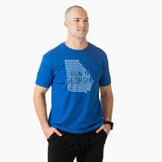 Running Short Sleeve T-Shirt - Run Georgia