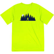 Men's Running Short Sleeve Performance Tee - Moonlit Run (Male)