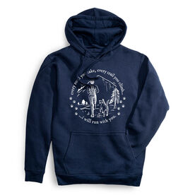 Statement Fleece Hoodie - Every Road You Take