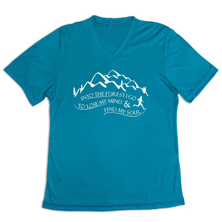 Women's Short Sleeve Tech Tee - Into the Forest I Go