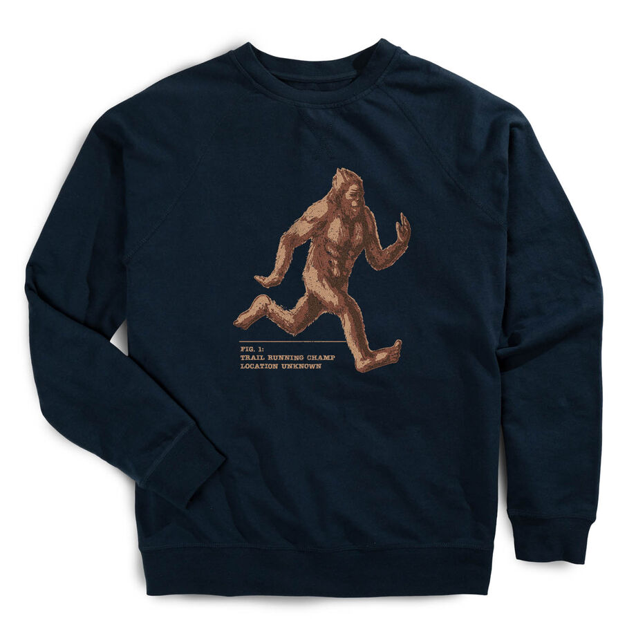 Running Raglan Crew Neck Pullover - Trail Running Champ