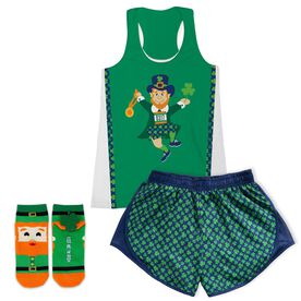 Lucky Leprechaun Runner Running Outfit