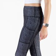 Women's Performance Side Pocket Tights - Wild & Free