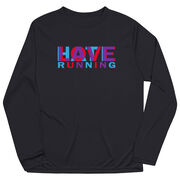 Men's Running Long Sleeve Performance Tee - Love Hate Running