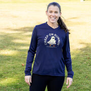 Women's Long Sleeve Tech Tee - Creep On Runnin'