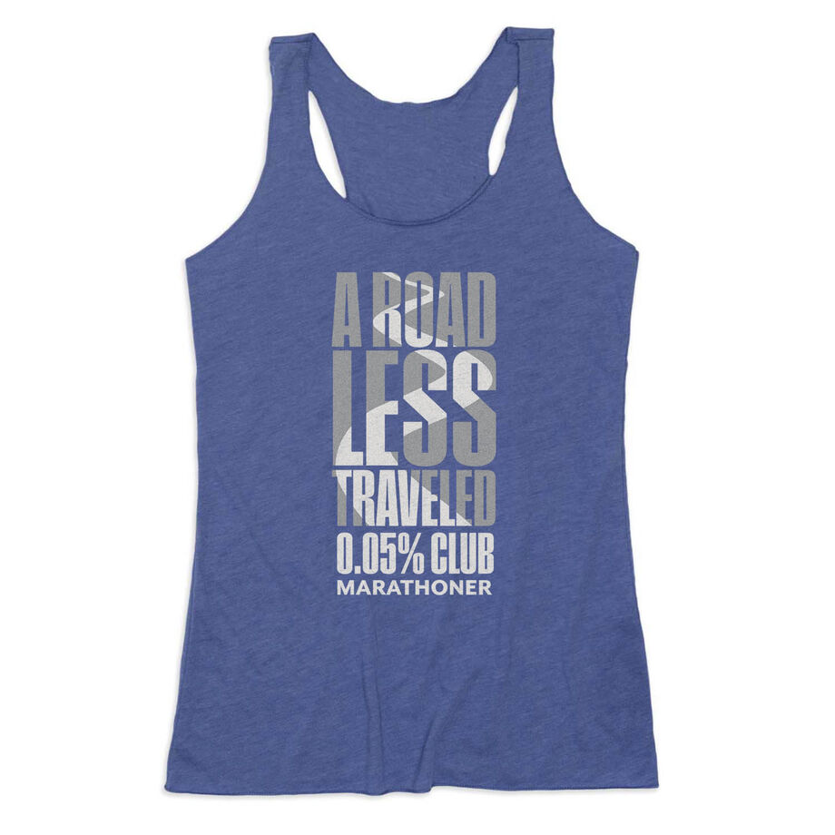 Women's Everyday Tank Top - A Road Less Traveled - Marathoner