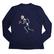 Women's Long Sleeve Tech Tee - Never Stop Running