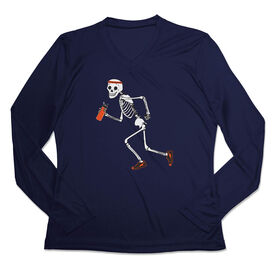 Women's Long Sleeve Tech Tee - Never Stop Running