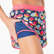 TrueRun Women's Running Shorts - Donuts