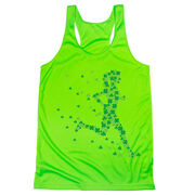 Women's Racerback Performance Tank Top - Lucky Runner Girl