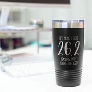 Running 20oz. Double Insulated Tumbler - 26.2 Reasons Why You're The Best Mom