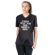 Women's Short Sleeve Tech Tee - If Mama Doesn't Run