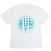 Women's Short Sleeve Tech Tee - Eat Sleep Run Repeat