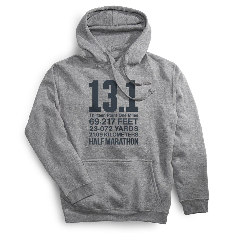 Statement Fleece Hoodie -  13.1 Math Miles