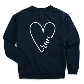 Running Raglan Crew Neck Pullover - Run With Love