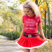 Running Tutu Skirt - Mrs. Claus