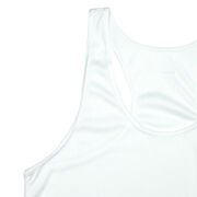 Women's Racerback Performance Tank Top - Trails Over Treadmills
