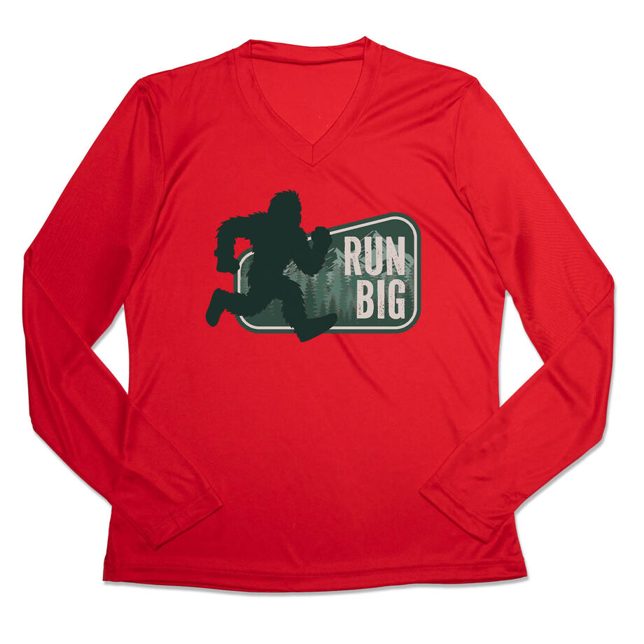 Women's Long Sleeve Tech Tee - Run Big
