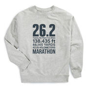 Running Raglan Crew Neck Pullover - 26.2 Math Miles