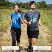 Running Short Sleeve T-Shirt - Eat Sleep Run Repeat
