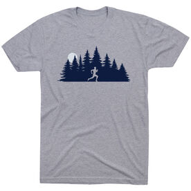Running Short Sleeve T-Shirt - Moonlit Run (Male)