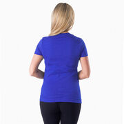 Women's Everyday Runners Tee - Live Love Run Silhouette