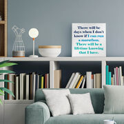 Running Canvas Wall Art - There Will Be Days