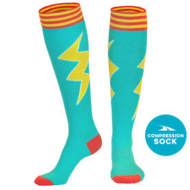 Let's Bolt Compression Knee Socks