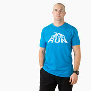 Running Short Sleeve T- Shirt - Gone For a Run® White Logo