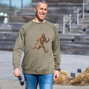 Running Raglan Crew Neck Pullover - Trail Running Champ