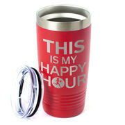 Running 20oz. Double Insulated Tumbler - This Is My Happy Hour