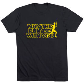 Running Short Sleeve T-Shirt - May The Run Be With You