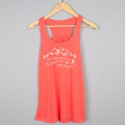 Flowy Racerback Tank Top - Into the Forest I Go