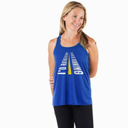 Flowy Racerback Tank Top - I'd Rather Be Running