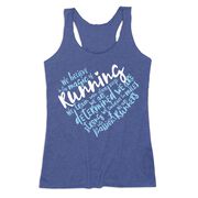 Women's Everyday Tank Top - Live Love Run Heart