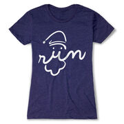 Women's Everyday Runners Tee - Santa Run Face