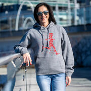 Statement Fleece Hoodie - Heartfelt Runner Girl