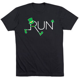 Running Short Sleeve T-Shirt - Let's Run Lucky