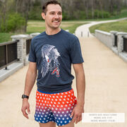 Running Streaker Shorts - America 4" Inseam - Mens