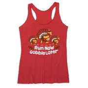 Women's Everyday Tank Top - Run Now Gobble Later Turkey Trot