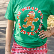 Running Short Sleeve T-Shirt - Oh What Fun It Is To Run