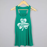 Flowy Racerback Tank Top - Kiss A Lucky Runner