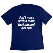 Women's Short Sleeve Tech Tee - Don't Mess With A Mom