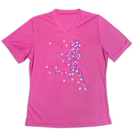 Women's Short Sleeve Tech Tee - Summer Runner Girl