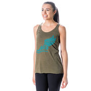 Women's Everyday Tank Top - Winged Foot Inspirational Words